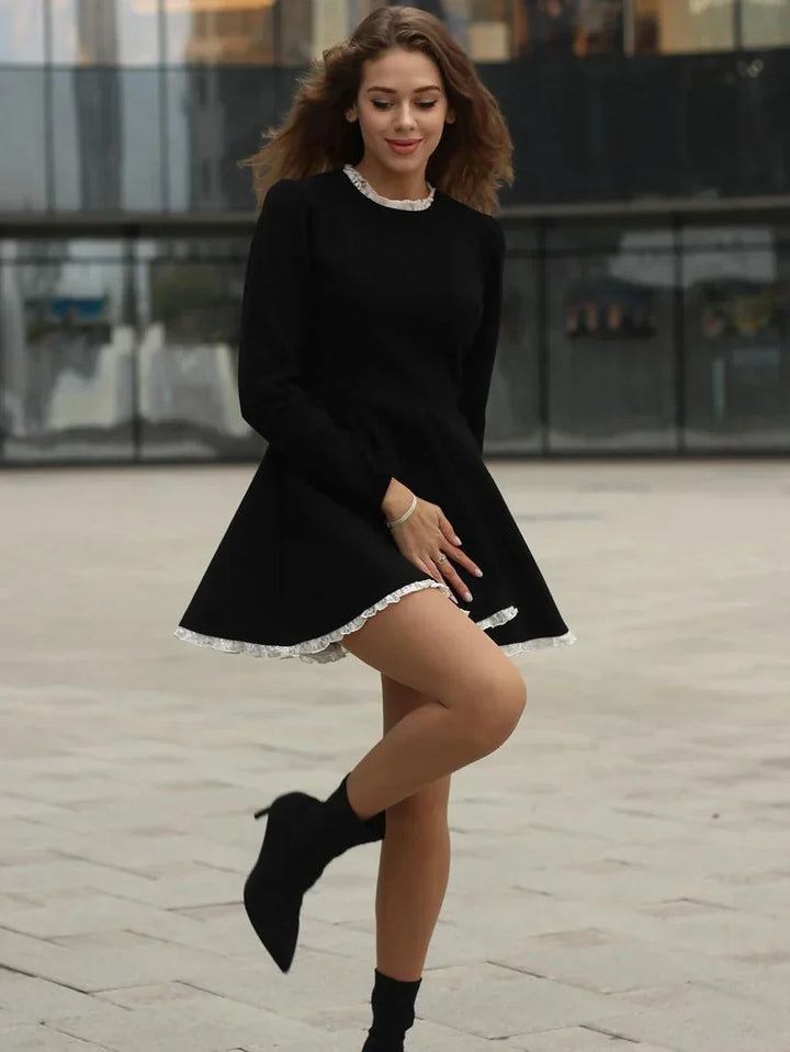 Billie™ | Graceful black dress