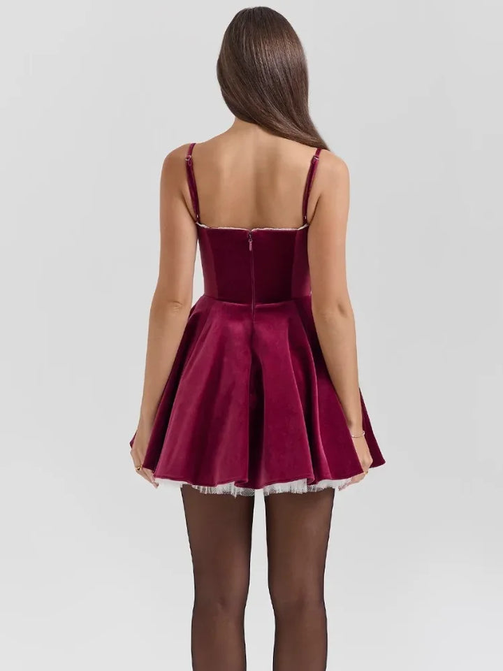Sevy™ | Elegant satin dress