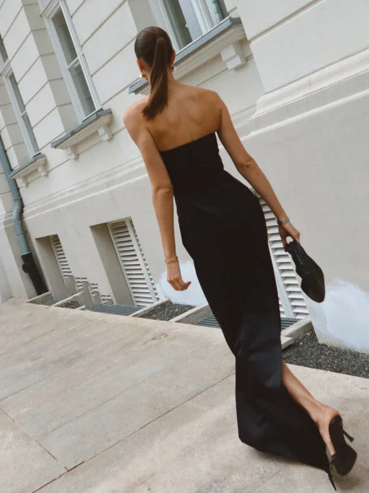 Kinslee™ | Refined Black Dress