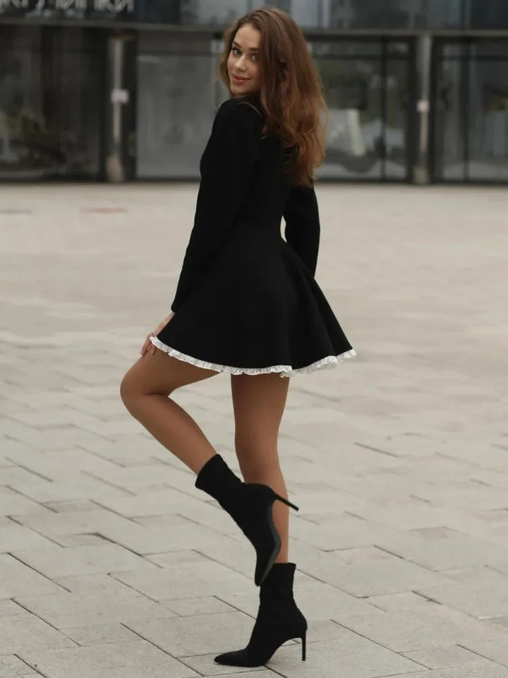 Billie™ | Graceful black dress