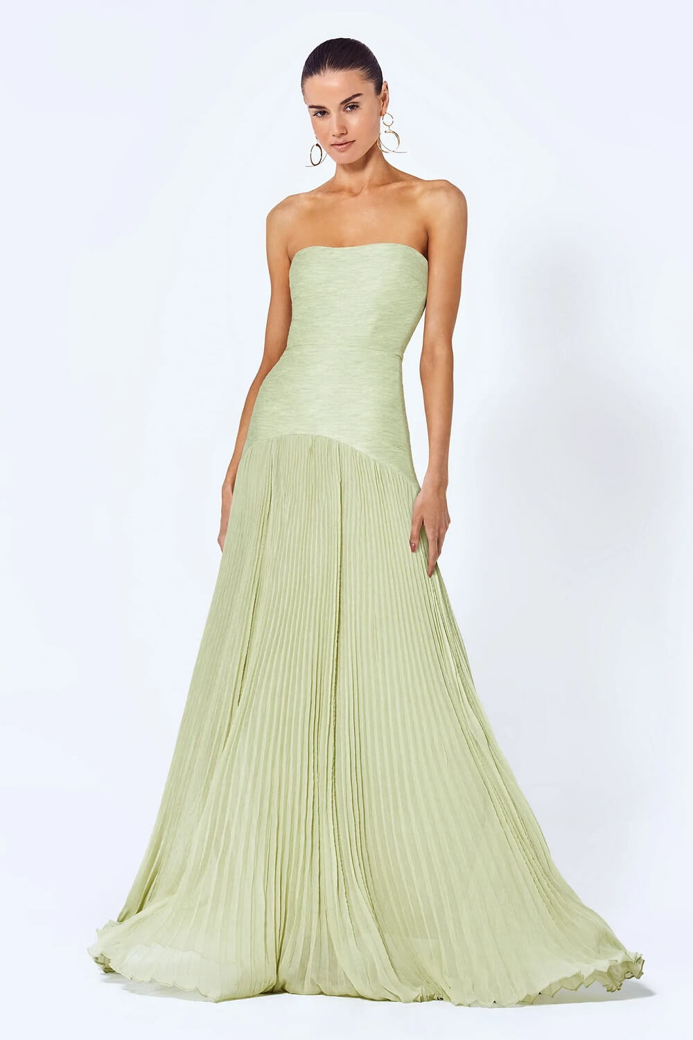 Zynella ™ | Sleeveless drop-waist maxi dress