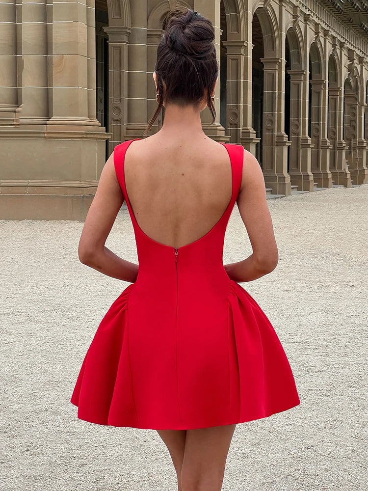 Mallory™ | Mini Skater Dress