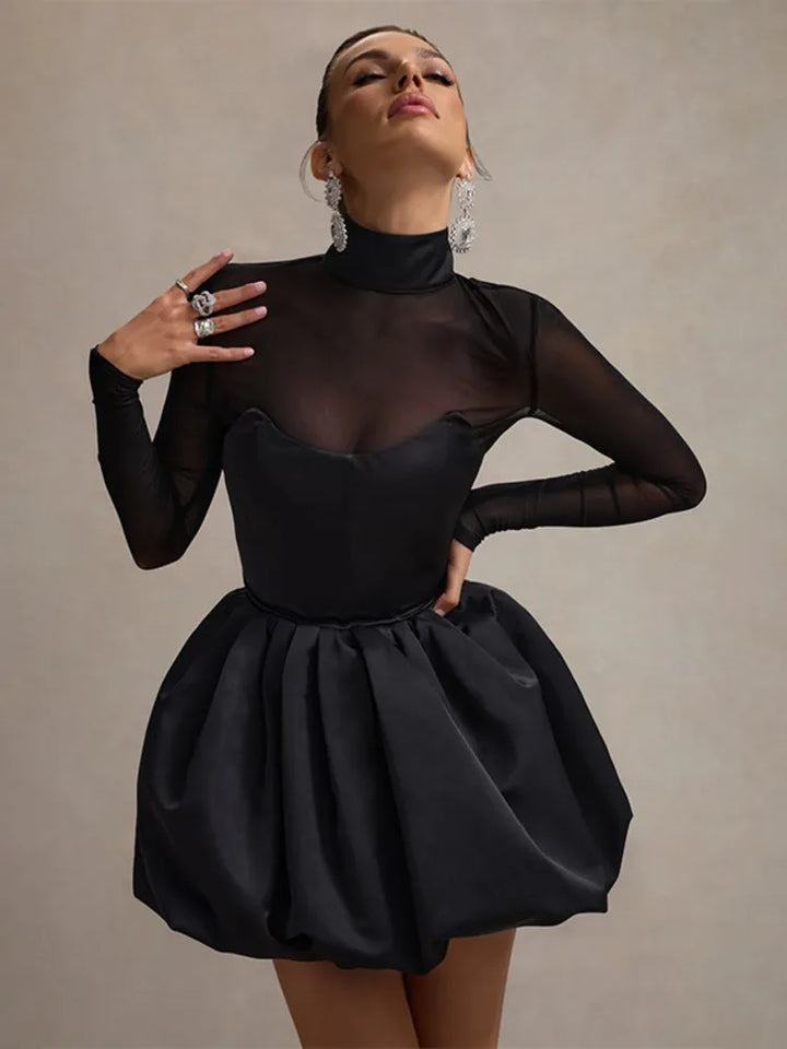 Virginia™ | Mesh balloon dress