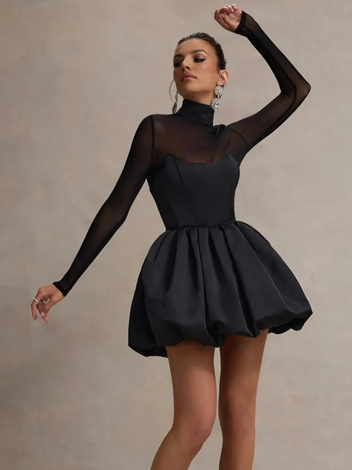 Virginia™ | Mesh balloon dress
