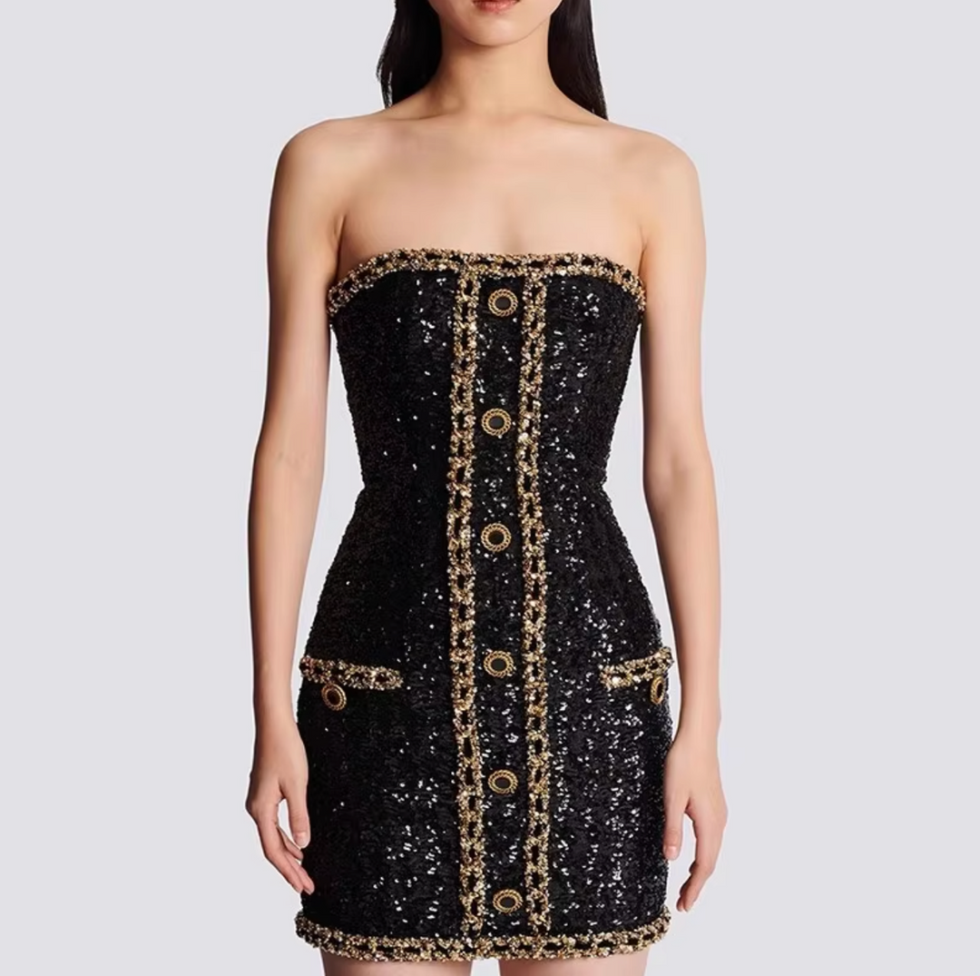 Giselle™ | Elegant strapless dress