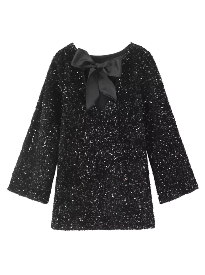 Izzy™ | Sequin Bow Dress
