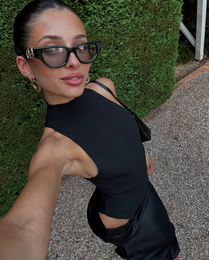 Faye | Maxi abito asimmetrico