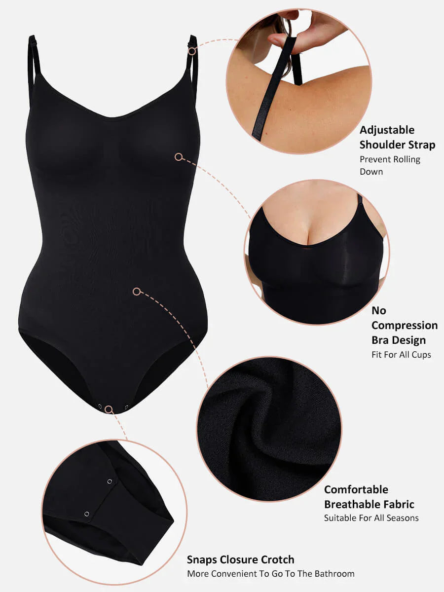 SNATCHED BRIEF SHAPEWEAR BODYSUIT