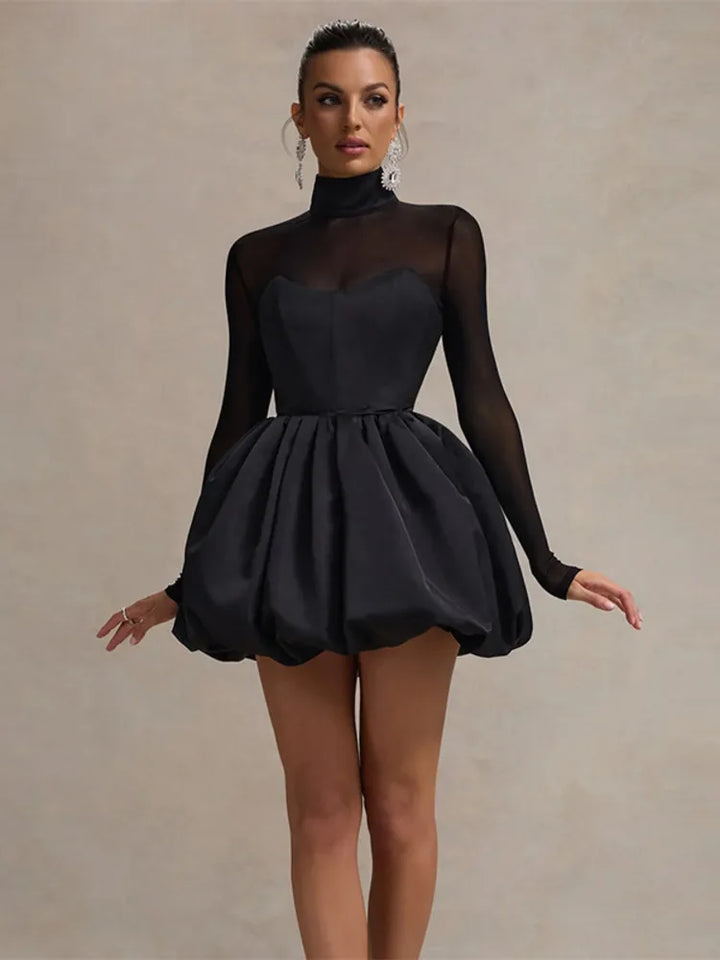 Virginia™ | Mesh balloon dress