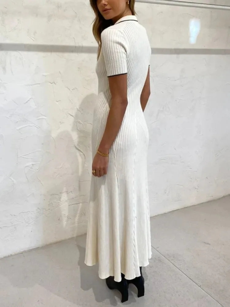 Neti - Loose High Waist Maxi Dress