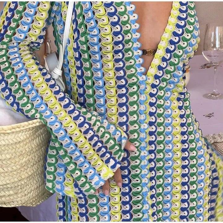 Alix - Cropped Maxi Dress