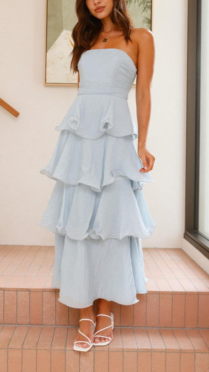Kate - Tiered Ruffle Maxi Dress