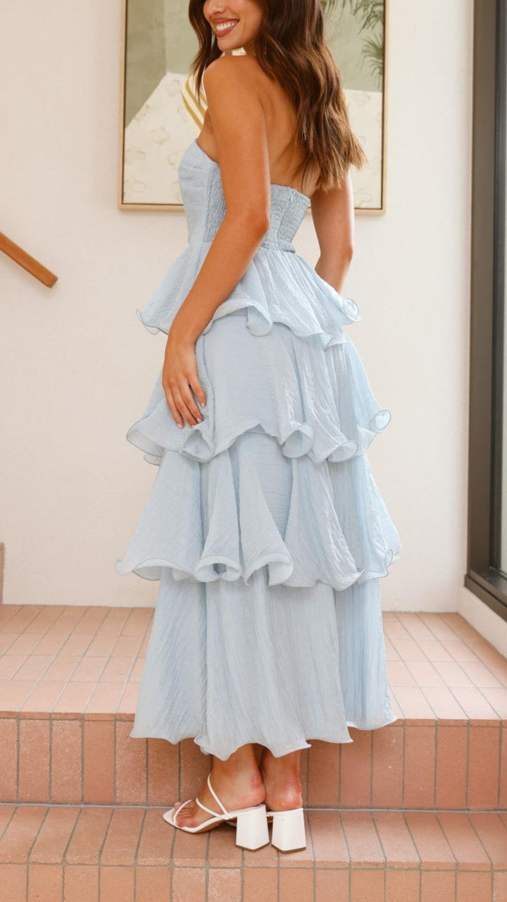 Kate - Tiered Ruffle Maxi Dress
