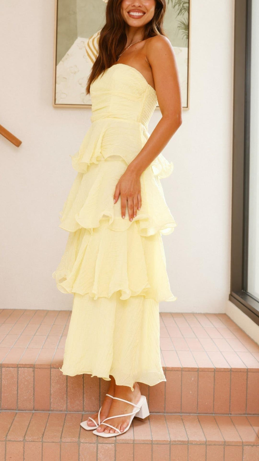 Kate - Tiered Ruffle Maxi Dress