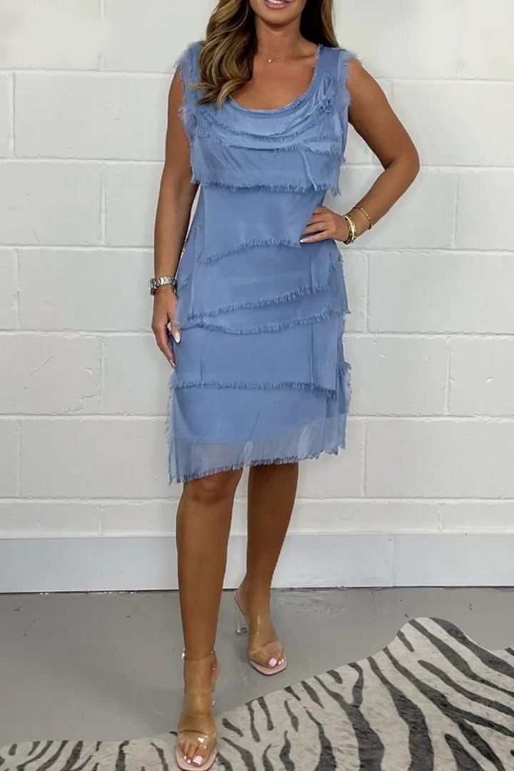 Liora - Sleeveless Midi Dress