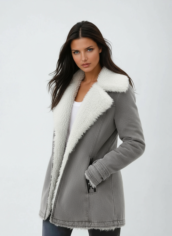Amara | Wool Blend Winter Coat
