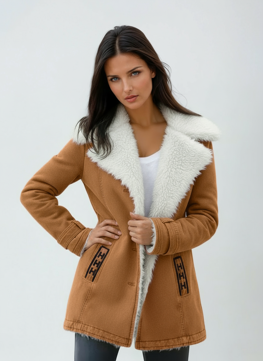 Amara | Wool Blend Winter Coat