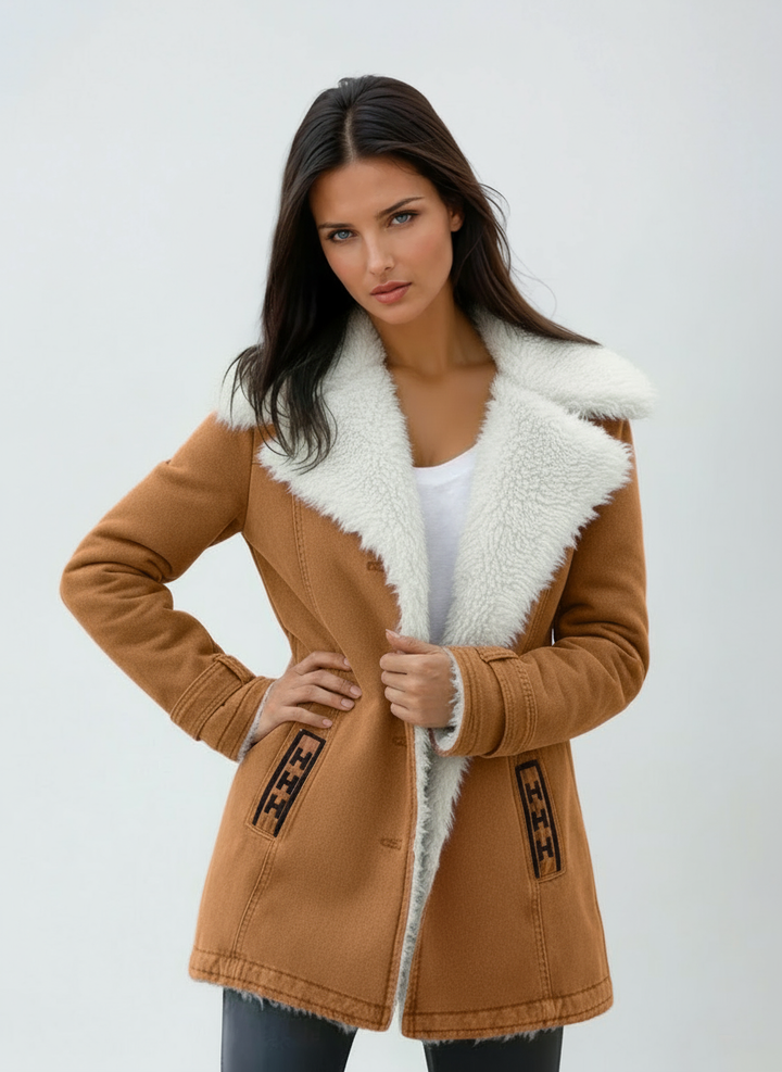 Amara | Wool Blend Winter Coat