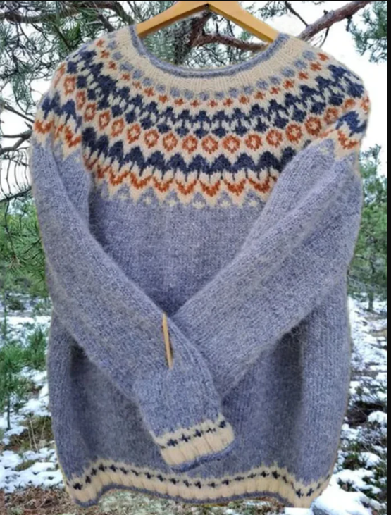 Ennie - Jacquard Sweater