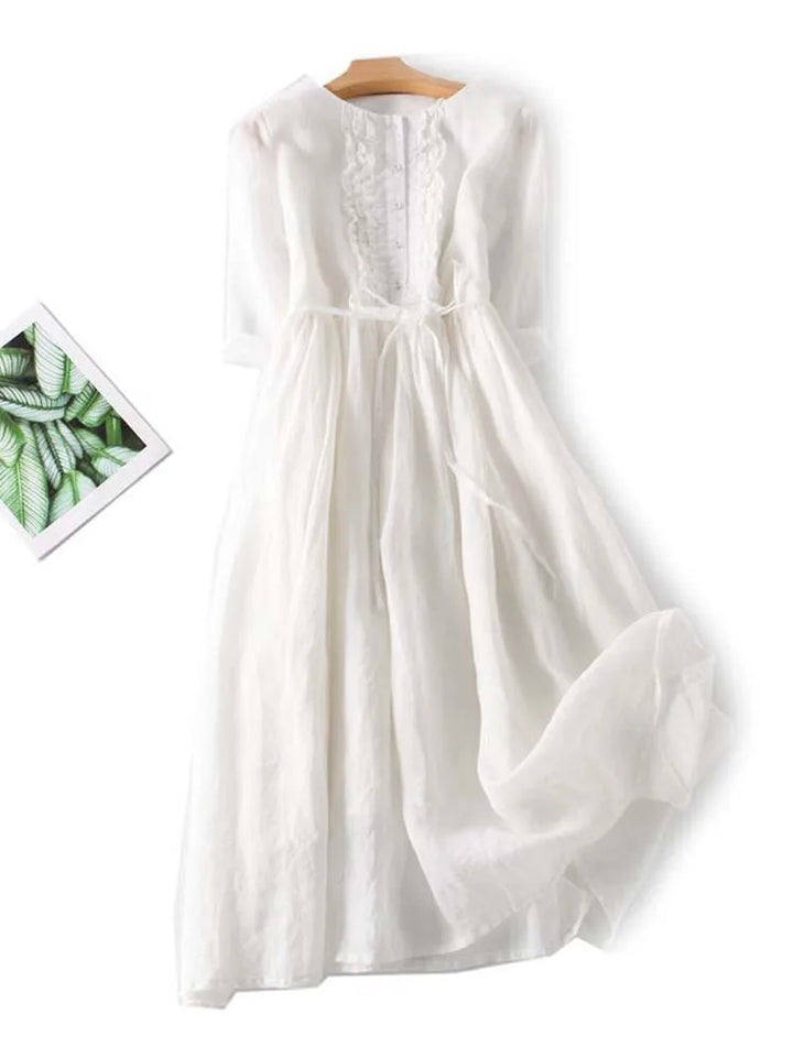 Milou - Stylish Linen Dress