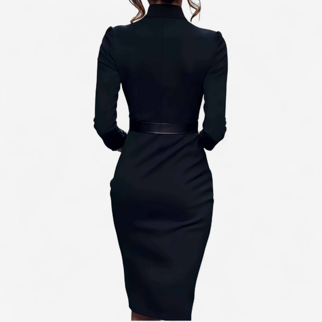 Madyx - Elegant dress with belt