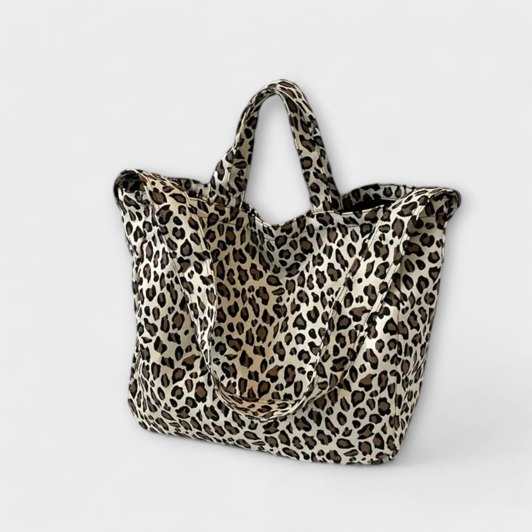Liora - Stylish Leopard Print Tote