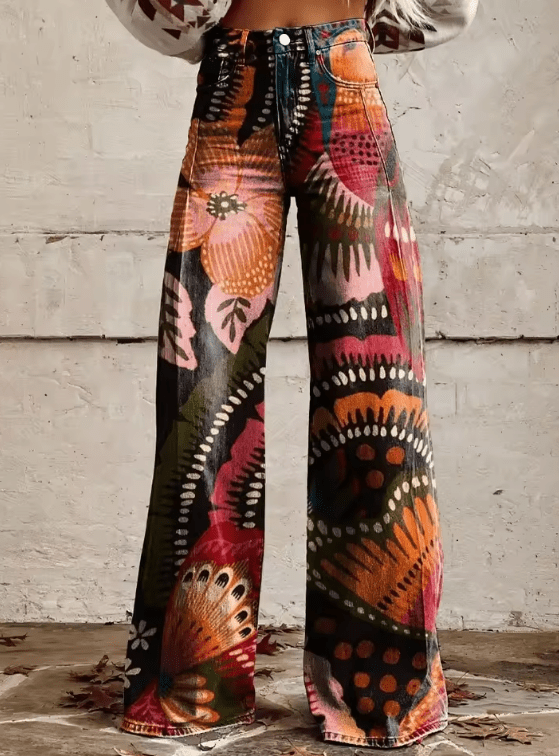 Evadne - Boho Vintage Pants