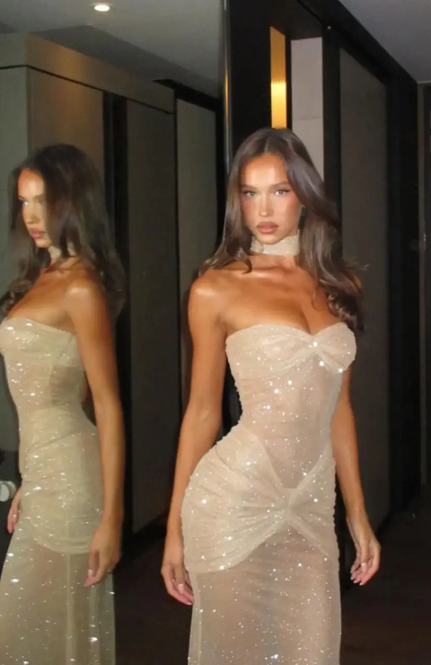 Kleid Dress with heavenly shimmer