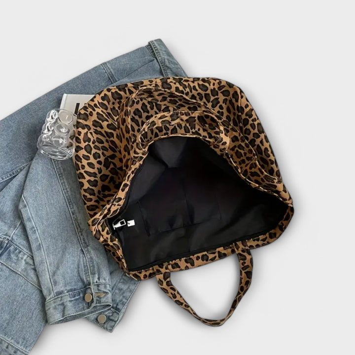 Liora - Stylish Leopard Print Tote