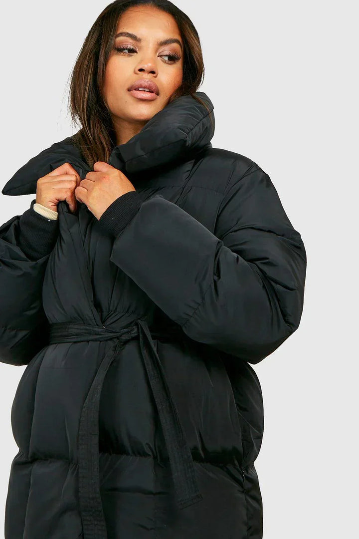 Julianna - Belted Luxe Puffer Jacket