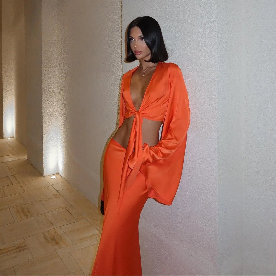 Harmony - Two-piece satin set