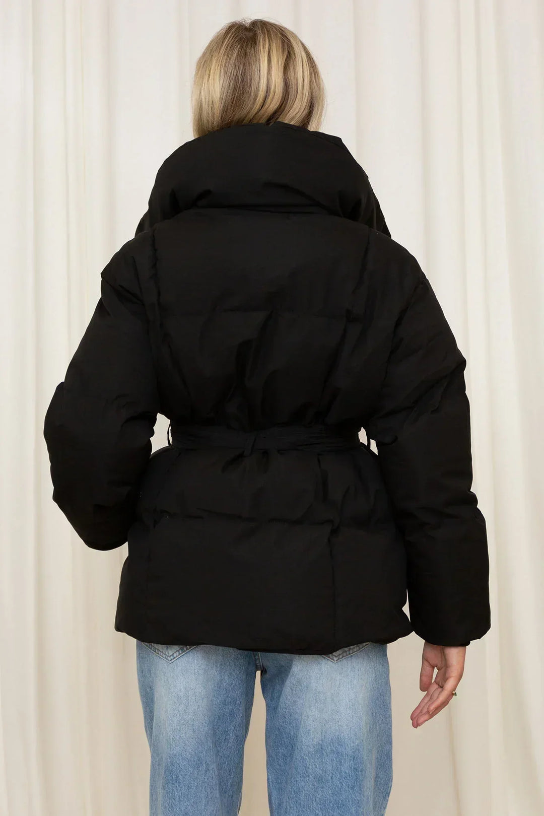 Julianna - Belted Luxe Puffer Jacket