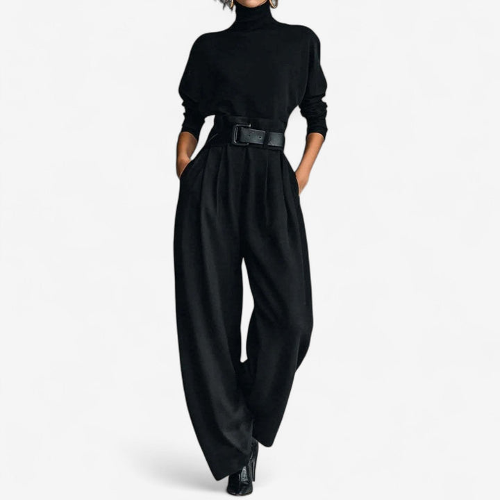 Doris - High-neck jumpsuit