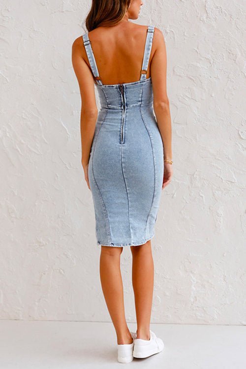 Fay - Denim Midi Dress
