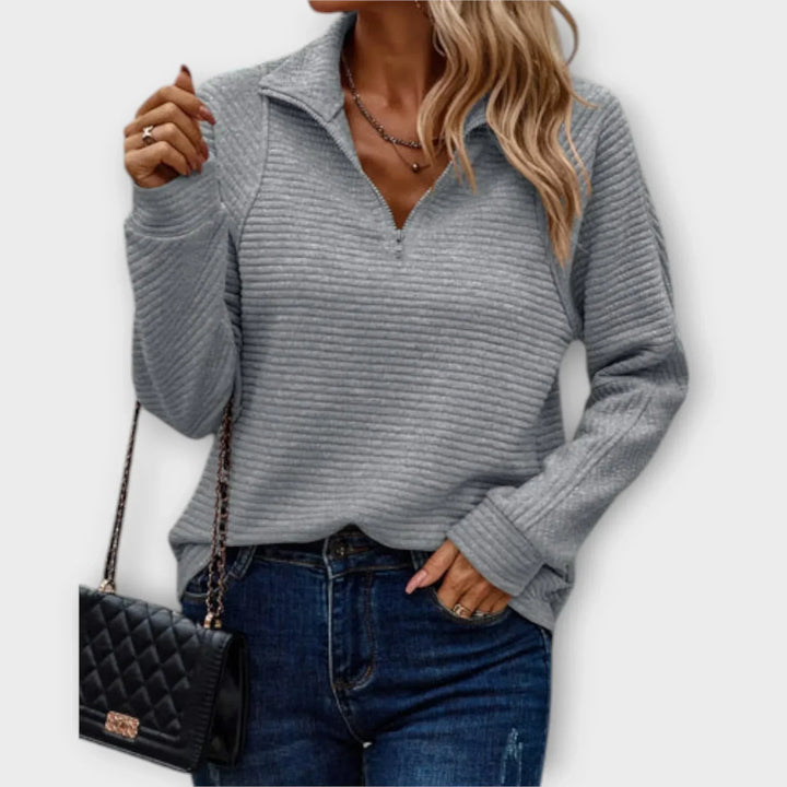 Olivia - Half-Zip Pullover