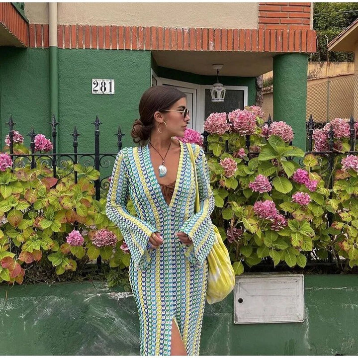 Alix - Cropped Maxi Dress