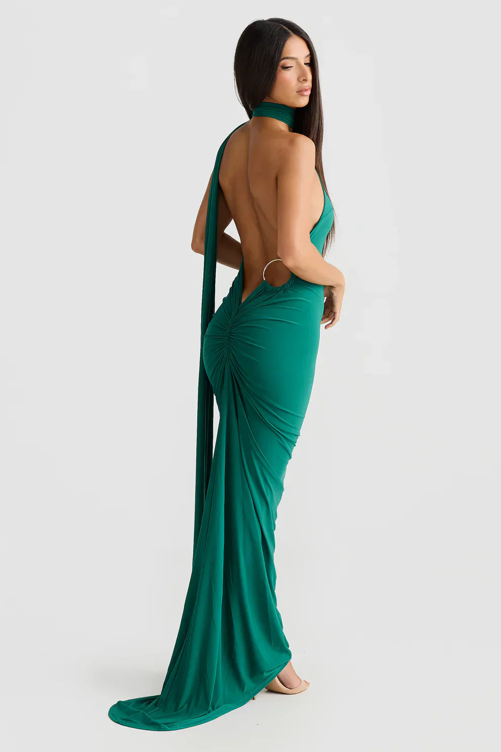 Isabella - Open Back Maxi Dress