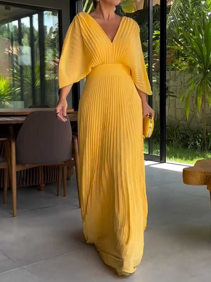 Sassa - Maxi abito con scollo a V