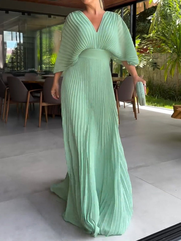 Sassa - Maxi abito con scollo a V