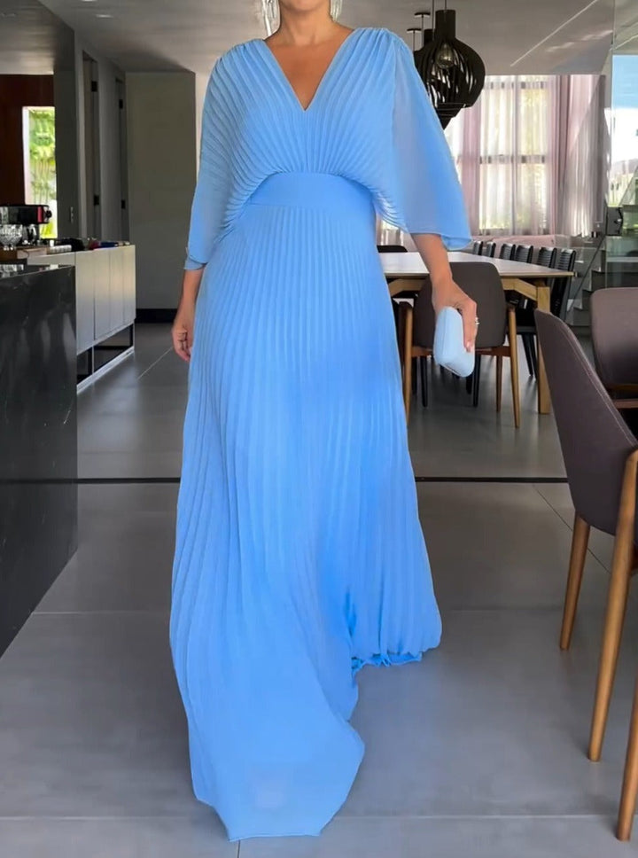 Sassa - Maxi abito con scollo a V