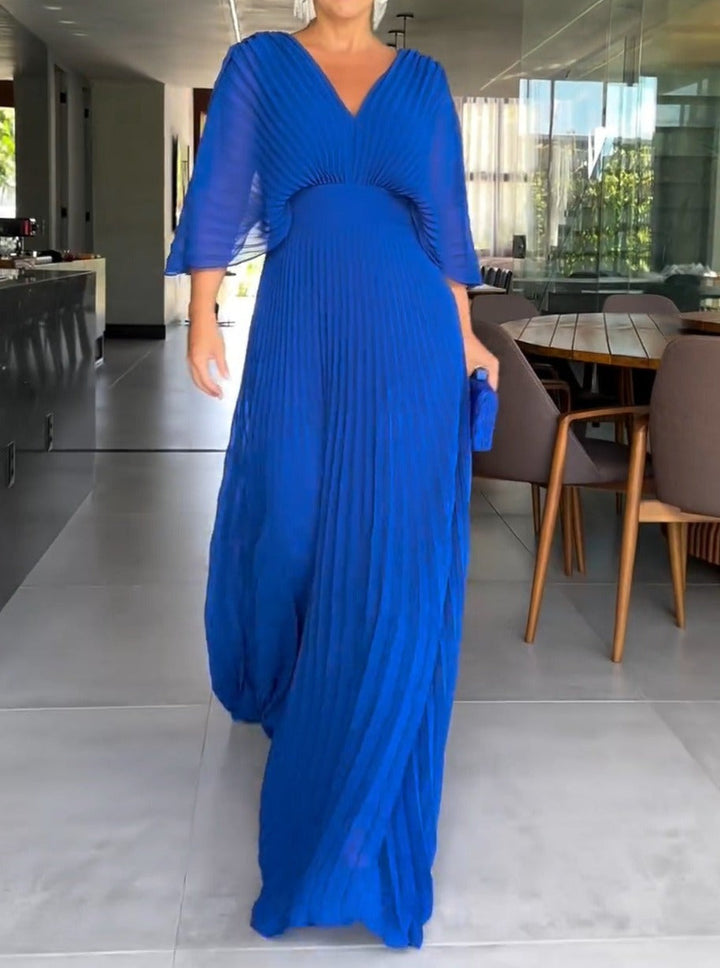 Sassa - Maxi abito con scollo a V