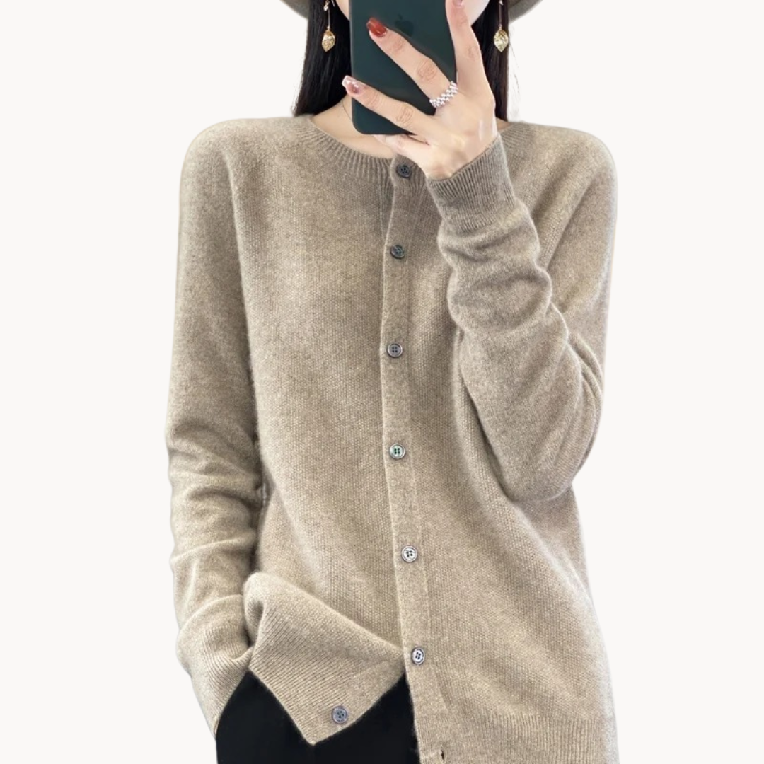 Mireille Wool Cardigan