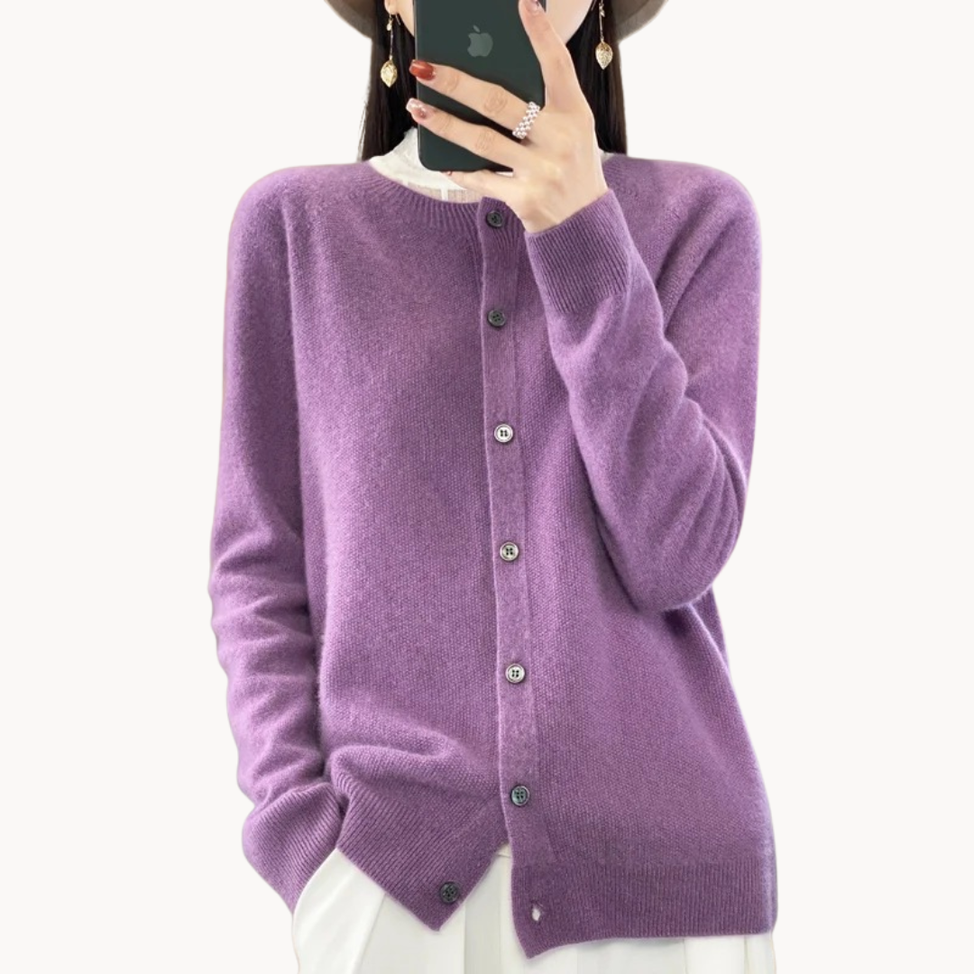 Mireille Wool Cardigan