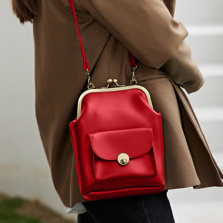Margarete – Vintage Kiss Lock Shoulder Bag