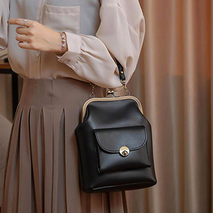 Margarete – Vintage Kiss Lock Shoulder Bag